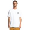 T-Shirt DC SHOES "DC Corpo Fb", Herren, Gr. L, weiß, 75% Baumwolle, 25% Baumwolle, Kurzarm, Shirts