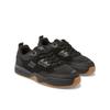 Sneaker DC SHOES "DC Ascend", Gr. 14(48,5), schwarz (schwarz, schwarz, gum), Obermaterial: Leder (Kuh) / Futter: Textil / Außensohle: Gummi, Schuhe