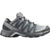Wanderschuh SALOMON "X-ADVENTURE RECON GORE-TEX W", Gr. 42,5, monument, turbulence, ballad blau, Leder, Textil, sportlich, Schuhe, wasserdicht