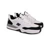 Skateschuh DC SHOES "DC Ascend S", Gr. 12,5(46,5), schwarz-weiß (weiß, schwarz, schwarz), 52.5% Leder, 25.2% Synthetikmaterial, 22.3% Polyester, Schuhe