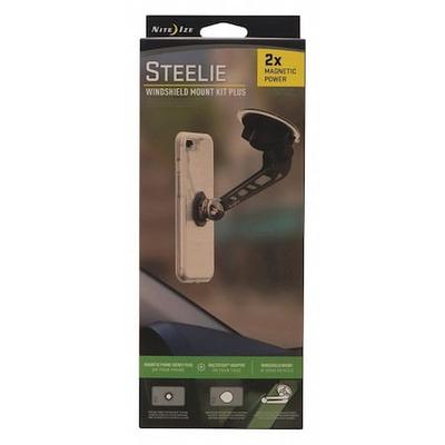 NITE IZE STWSKP-01-R8 Cell Phone Car Mount Kit,Black