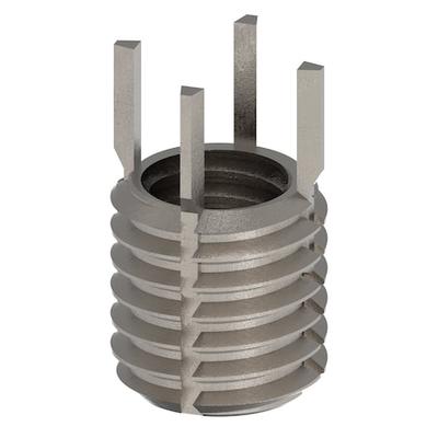 ZORO SELECT 217-076325 Key Locking Thread Insert, Thin Wall, 4 Keys, 7/16"-14