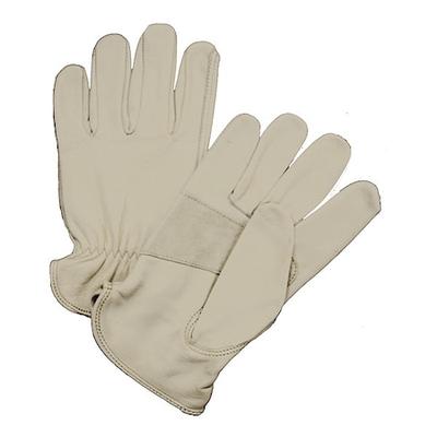 PIP 984K Leather Drivers Gloves, Cowhide ( Double Palm ), Shirred Slip-On,