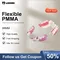 LODDEN – bloc PMMA Flexible, matériaux en résine de laboratoire dentaire de haute qualité pour système CAD/CAM 98mm, matériaux de dentiste élastiques transparents