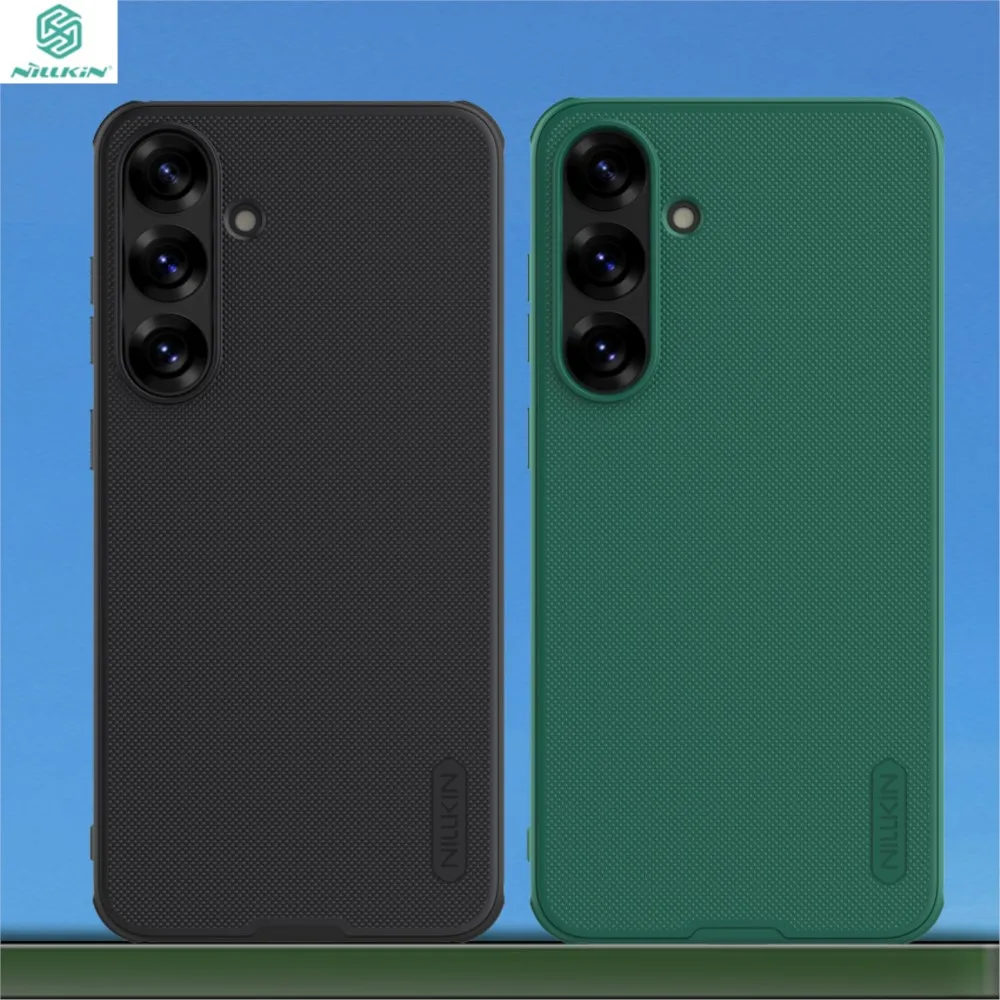 Per Samsung Galaxy S25 Custodia NILLKIN Custodia aderente per Samsung Galaxy S25 Custodia protettiva super satinata di alta qualità Cover per PC opaca