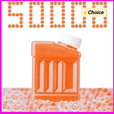 50000PCS Wasser Murmeln Bälle Kugeln Kinder Wasser Pistole Spielzeug 7-8mm BB Pistole Kappe Pistolen Image