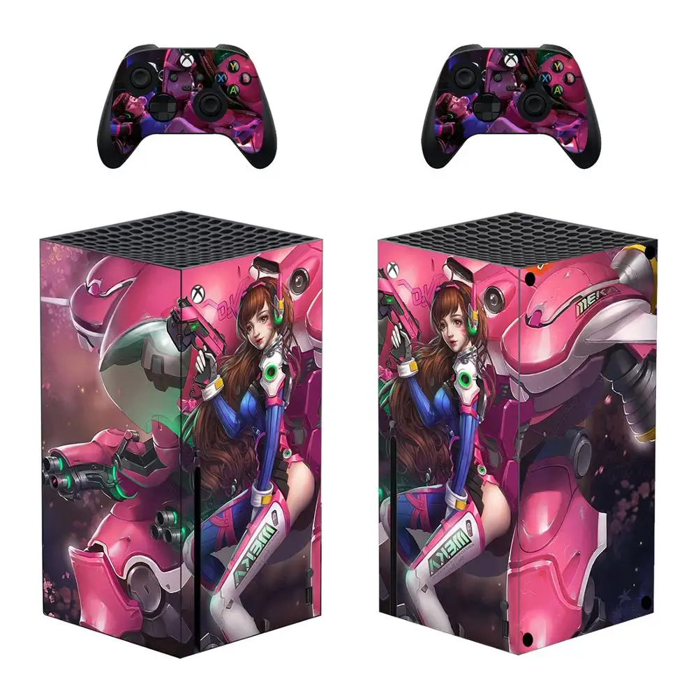 New Skin Sticker Cover for Xbox Series X Console and Controllers Xbox Series X Skin Sticker Decal Vinyl