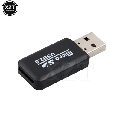 USB Speicher Disk 2,0 Mini Micro SD TF Sicherheit Digital Speicher Kartenleser Adapter Hohe Image