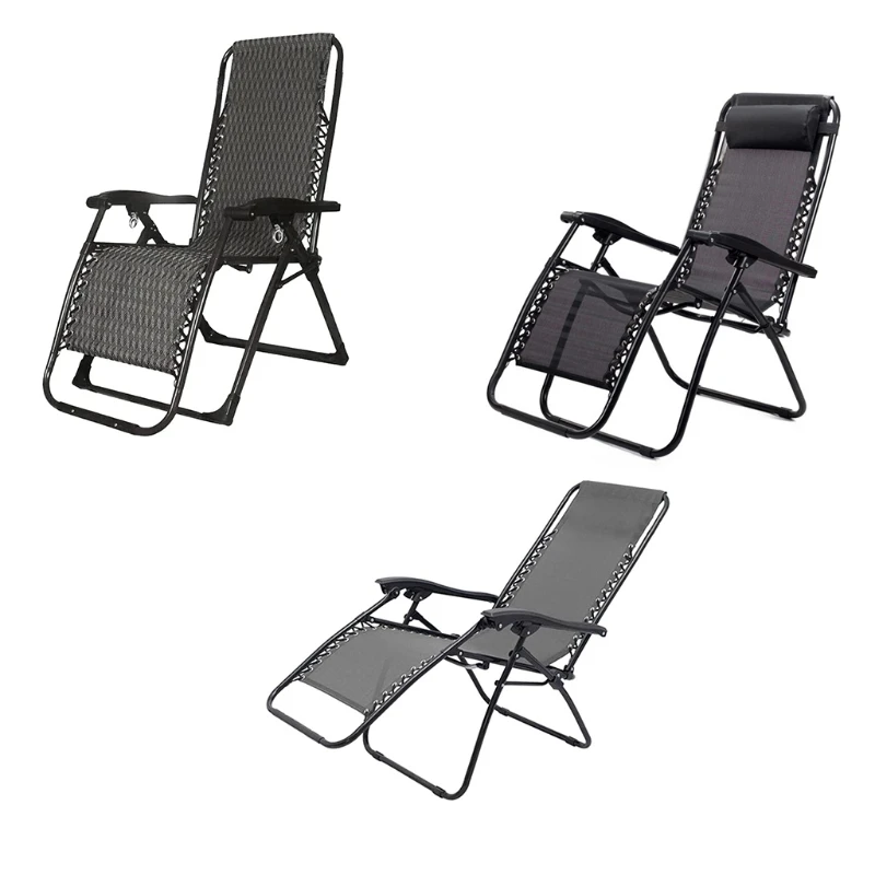 Universal Schwerkraft Stuhl Klapp Liege Ersatz Tuch Atmungsaktive Langlebig Mesh Outdoor Terrasse Liege Abdeckung Pad Kissen