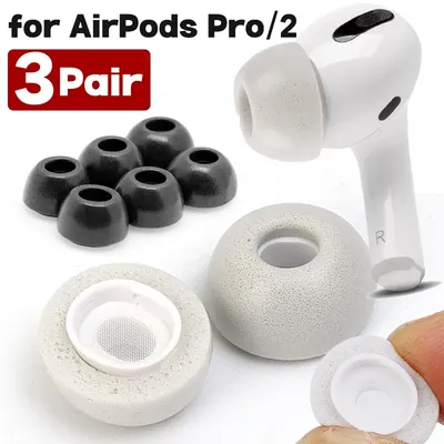 Für Apple AirPods Pro 2 Ohrstöpsel Memory Foam Ohrstöpsel Anti-Rutsch-Ohrhörer Ohrpolster Image