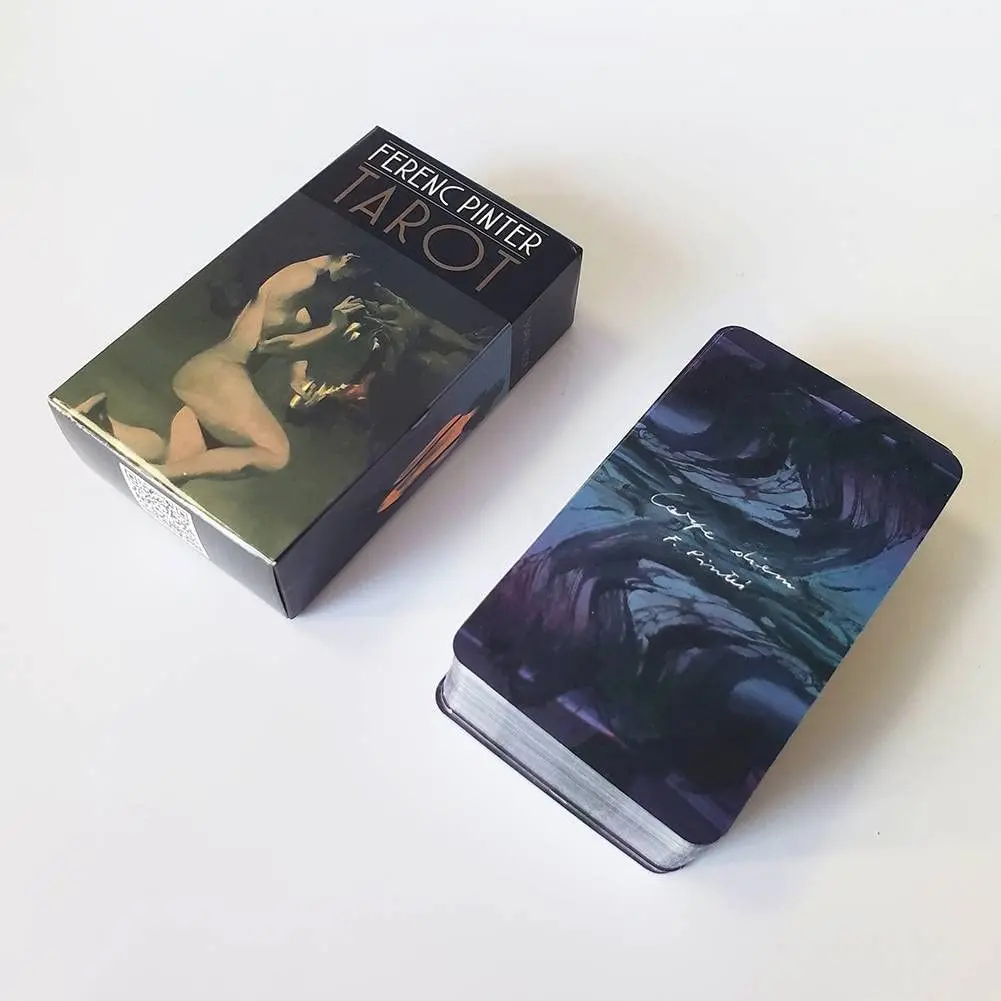 10.3*6cm Ferenc Pinter Tarot Kartenspiel Party Tisch Brettspiel karte 78 Stück Wahrsagungs karten Image