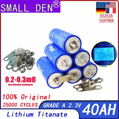 6-24 Stück 2,3 V 40 Ah Original Yinlong LTo66160 Lithium-Titanat-Batterie DIY 12 V 24 V 48 V Car-Audio-Batterie mit niedrigem Innenwiderstand