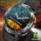 LIGE 2025 Outdoor GPS Sport Tracker Smart Uhr Männer Kompass Bluetooth Anruf Wasserdichte Smartwatch LED Taschenlampe Fitness Uhren