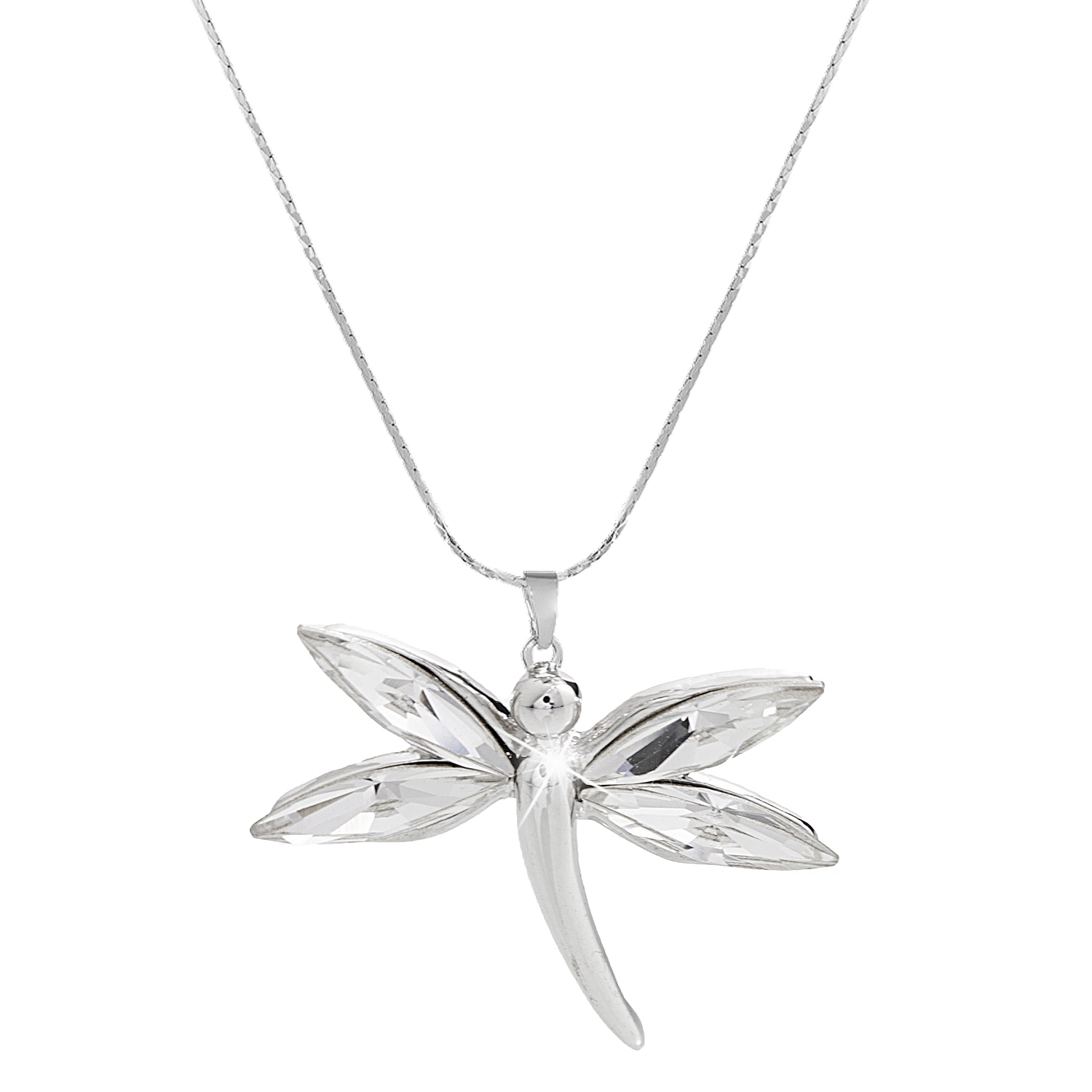 Halskette Daisy mit Swarovski-Kristallen Image