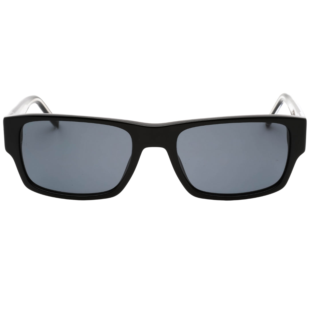 Tommy Hiliger Sonnenbrille mit grauen Glasern und schwarzen Glasern Image