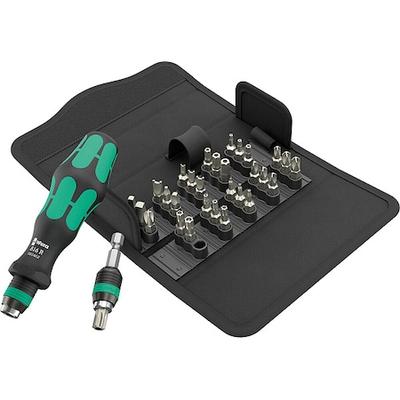WERA 05057114001 Multi-Bit Screwdriver Set,1/4 in Drive