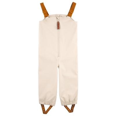 Sterntaler - Kid's Träger-Regenhose Ungefüttert Uni - Regenhose Gr 98 weiß/beige