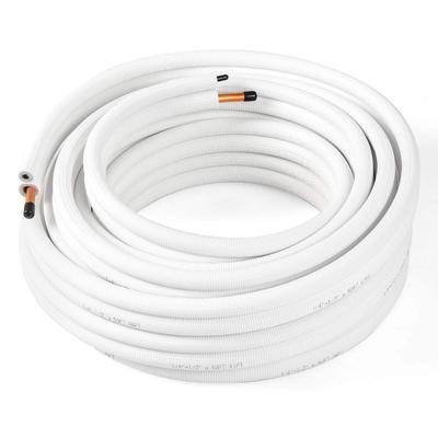 Costway 25/50 FT Air Conditioning Copper Tubing Hose Extension for