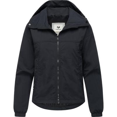 Outdoorjacke RAGWEAR "Cerys", Damen, Gr. M (38), schwarz, Obermaterial: 100% Nylon, Innenfutter: 100% Polyester, modisch, oversize hüftlang, hoch geschlossener Ausschnitt, Langarm Ärmel ohne Ärmelschlitz elastischer Bund, Jacken, kurze Damen... Image