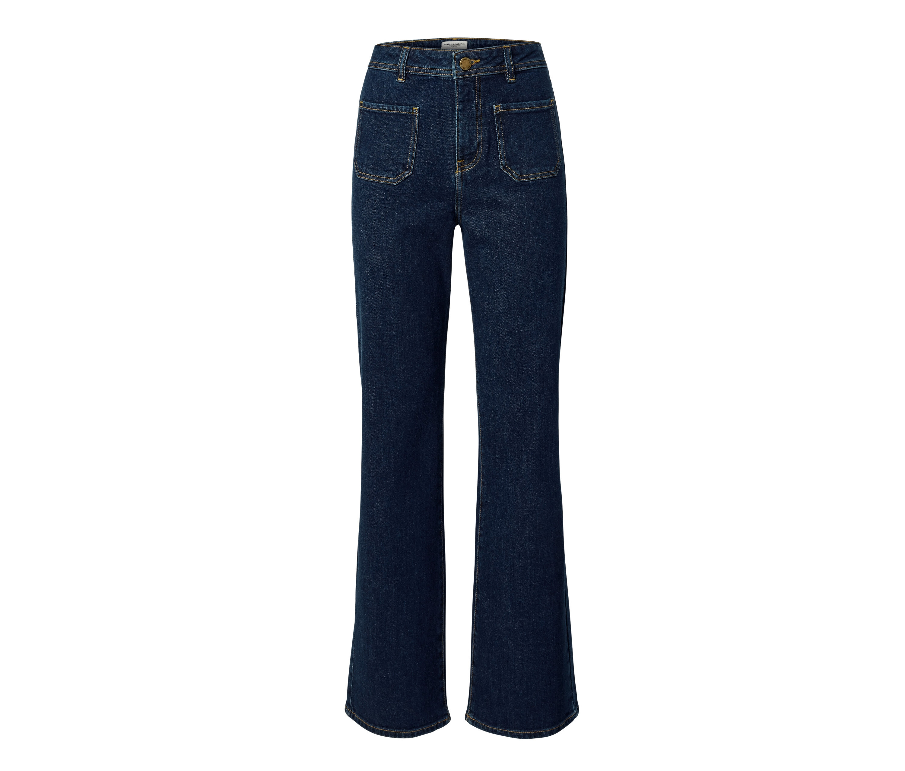 Tchibo - Flared Jeans – Fit »Cara« - Damen - Gr. 44 - dunkelblau
