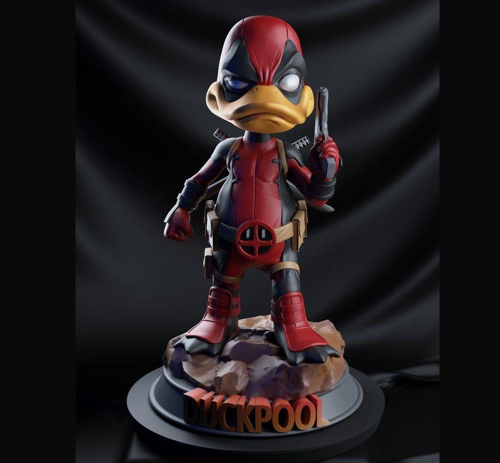 Modello 3D Duckpool File stampante 3D di alta qualità Modello STL 3D Stampa file STL Stampa digitale 3D File STL per stampanti 3D