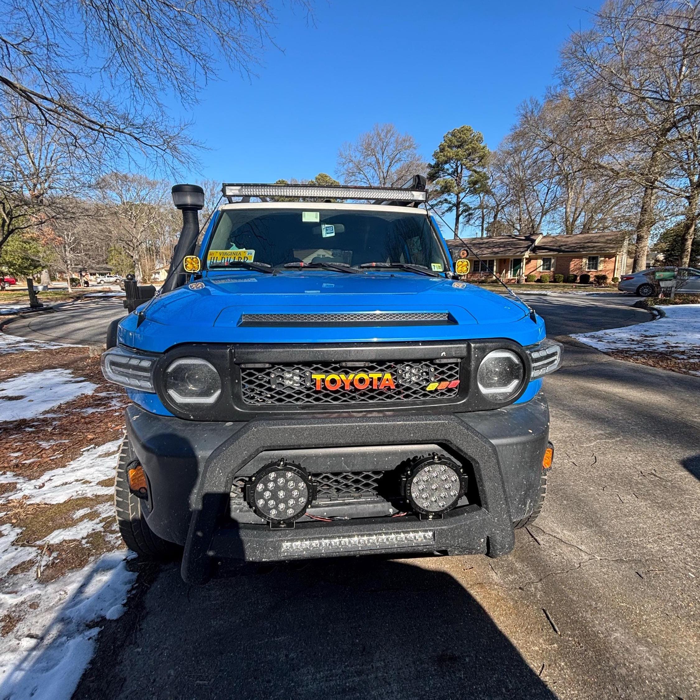 Kit emblema griglia anteriore Toyota FJ Cruiser 2007-2014 2008 2009 2010 2011 2012 2013