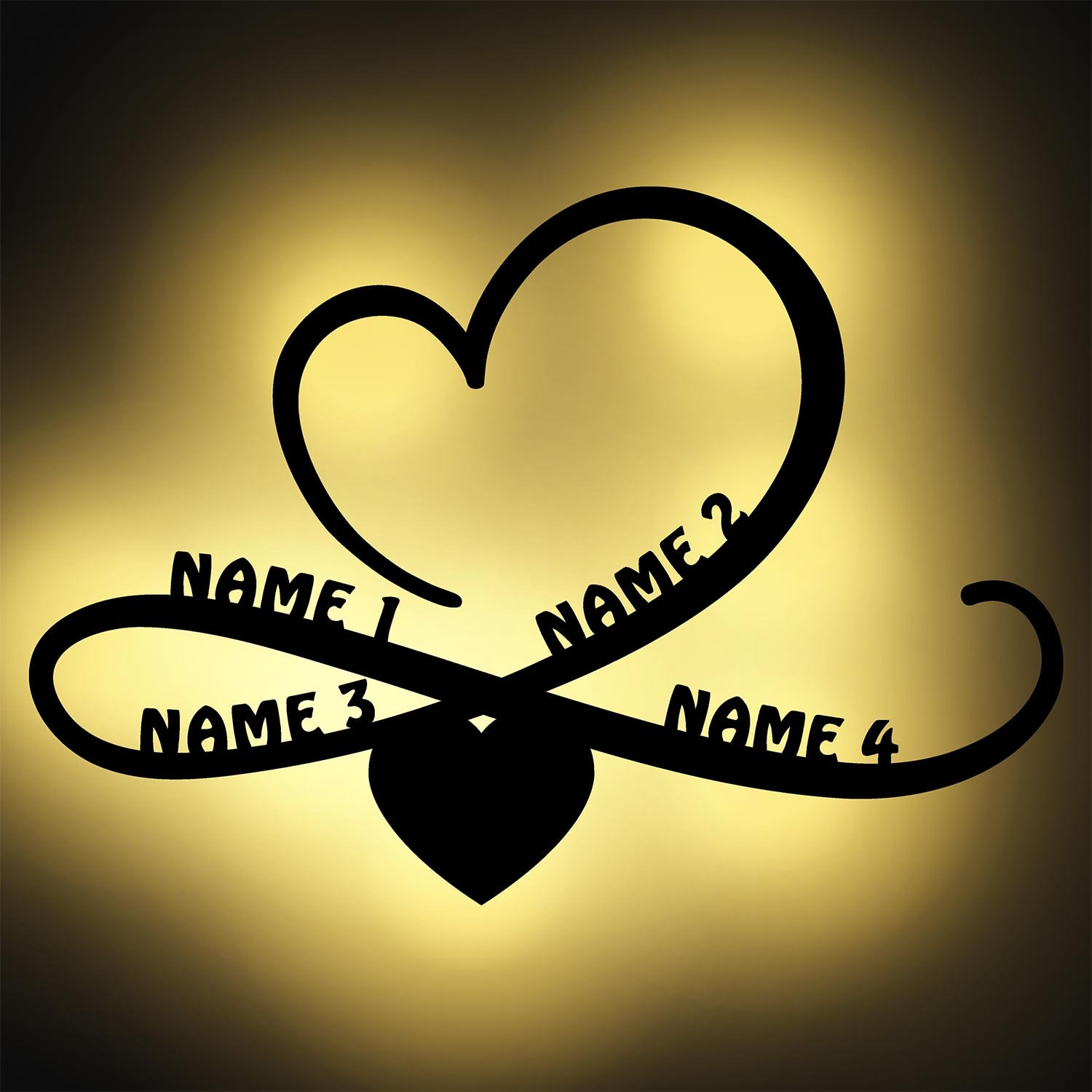 Lampada da parete personalizzata in legno, lampada da parete, luce per dormire, lampada da parete a LED per la famiglia, lampada da soggiorno famiglia