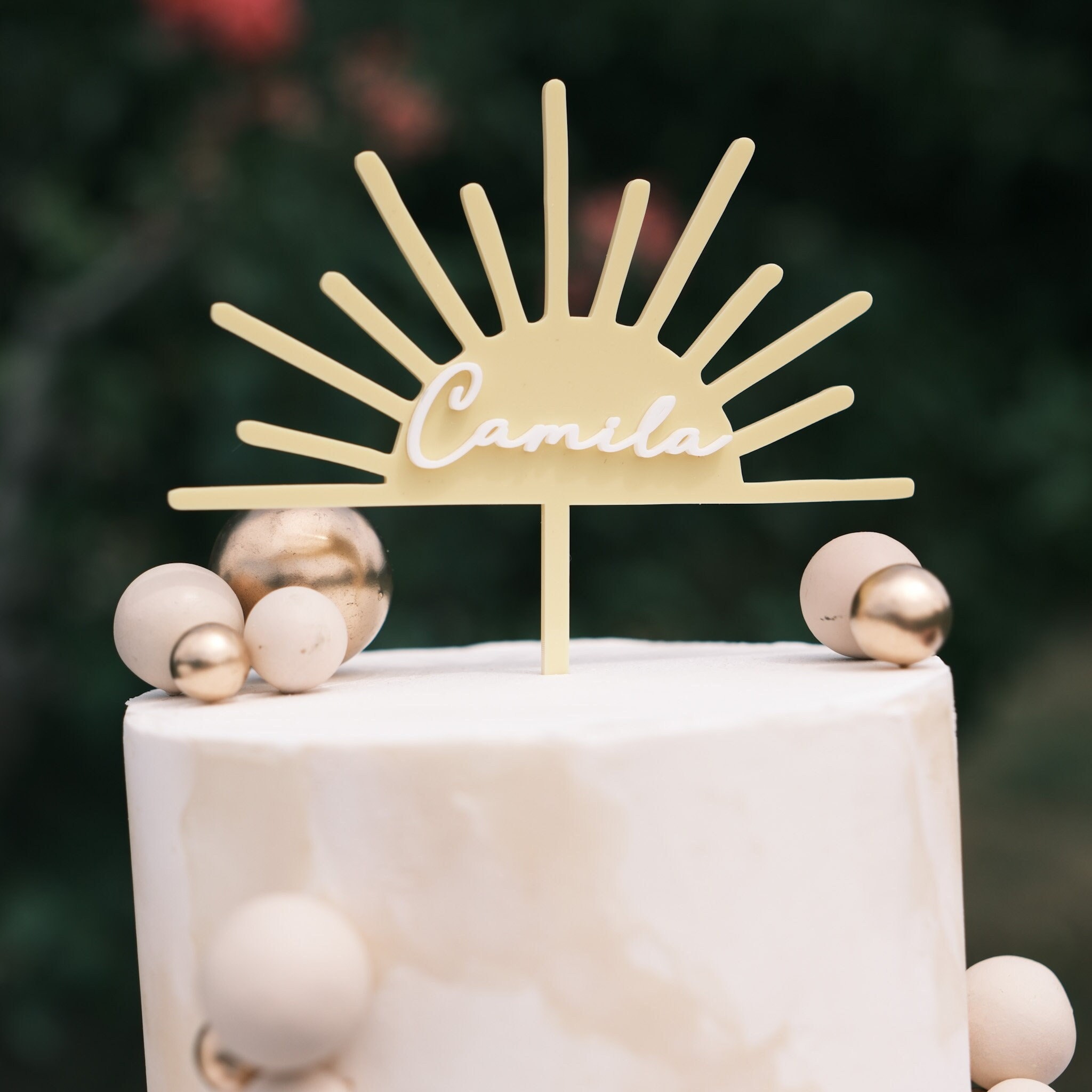Topper per torta a forma di sole, primo compleanno, decorazioni per torte di compleanno, topper per torta a forma di sole personalizzato, decorazioni