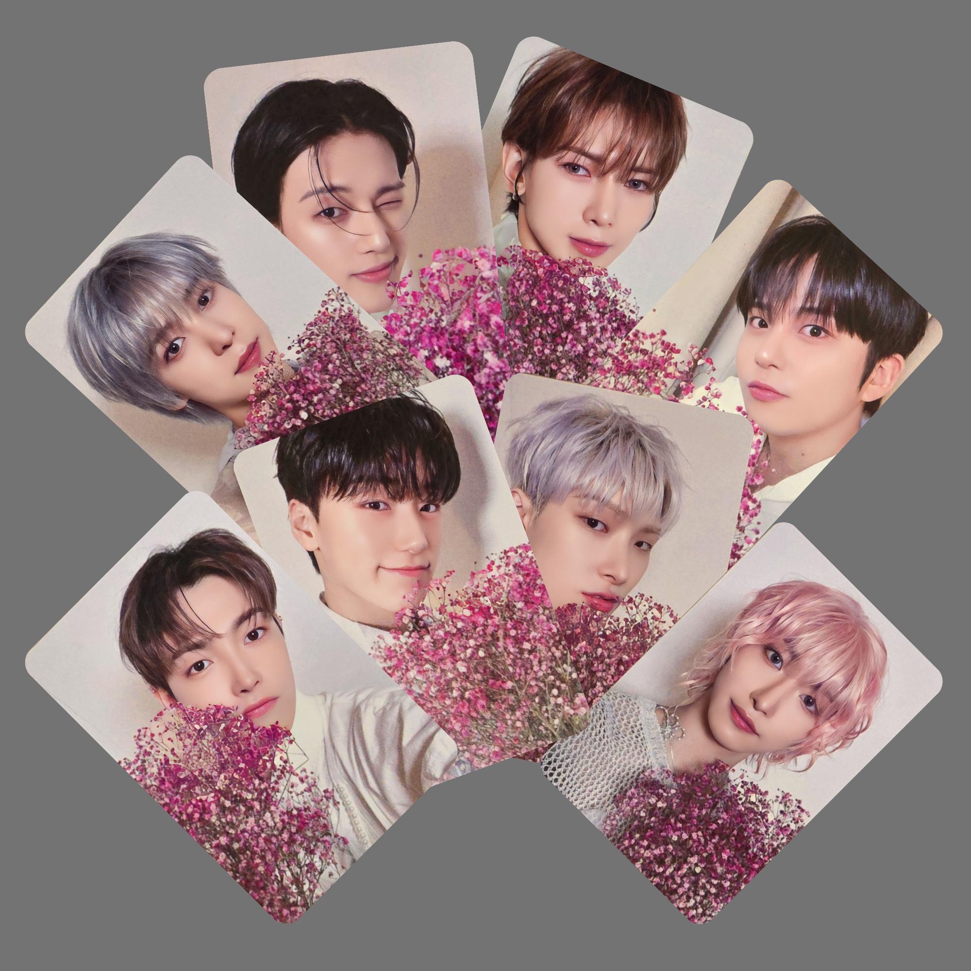 Ateez Golden Hour Pt 2 Photocards Pob Bouquet Version -Pre-ordine