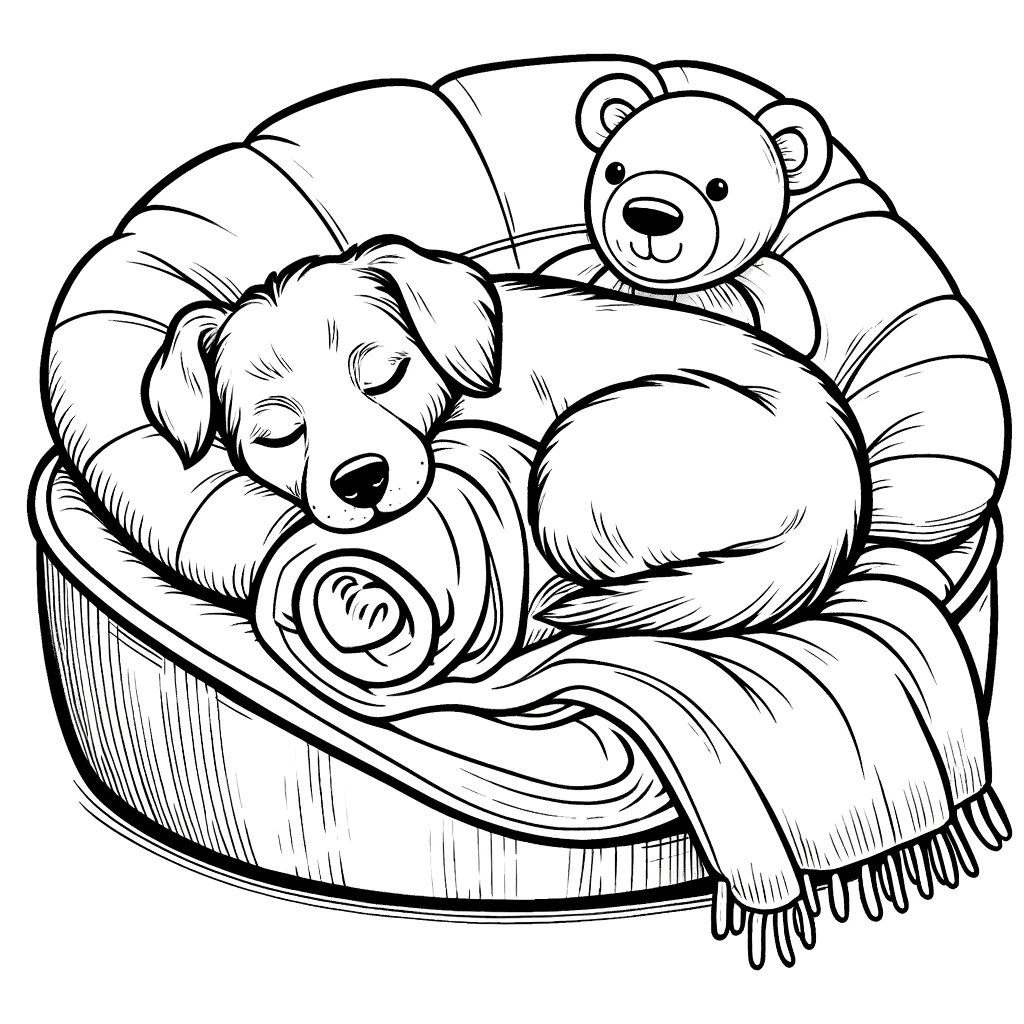 5 pagine da colorare di cani carini, colorazione di cani, colorazione di cani carini per bambini, colorazione di cuccioli, cucciolo carino, cani, idea