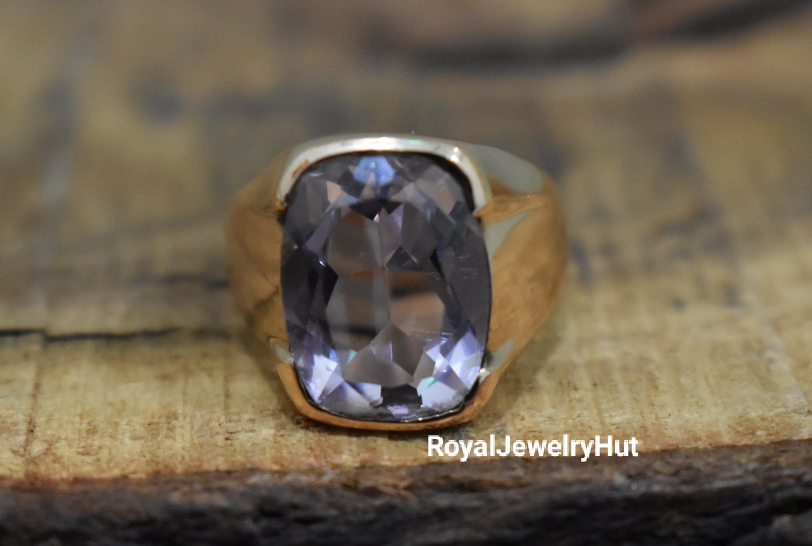 Anello Kunzite, anello in argento sterling massiccio 925, oro 22k, anello con pietra rosa, anello personalizzato, anello inciso, anello con sigillo, a