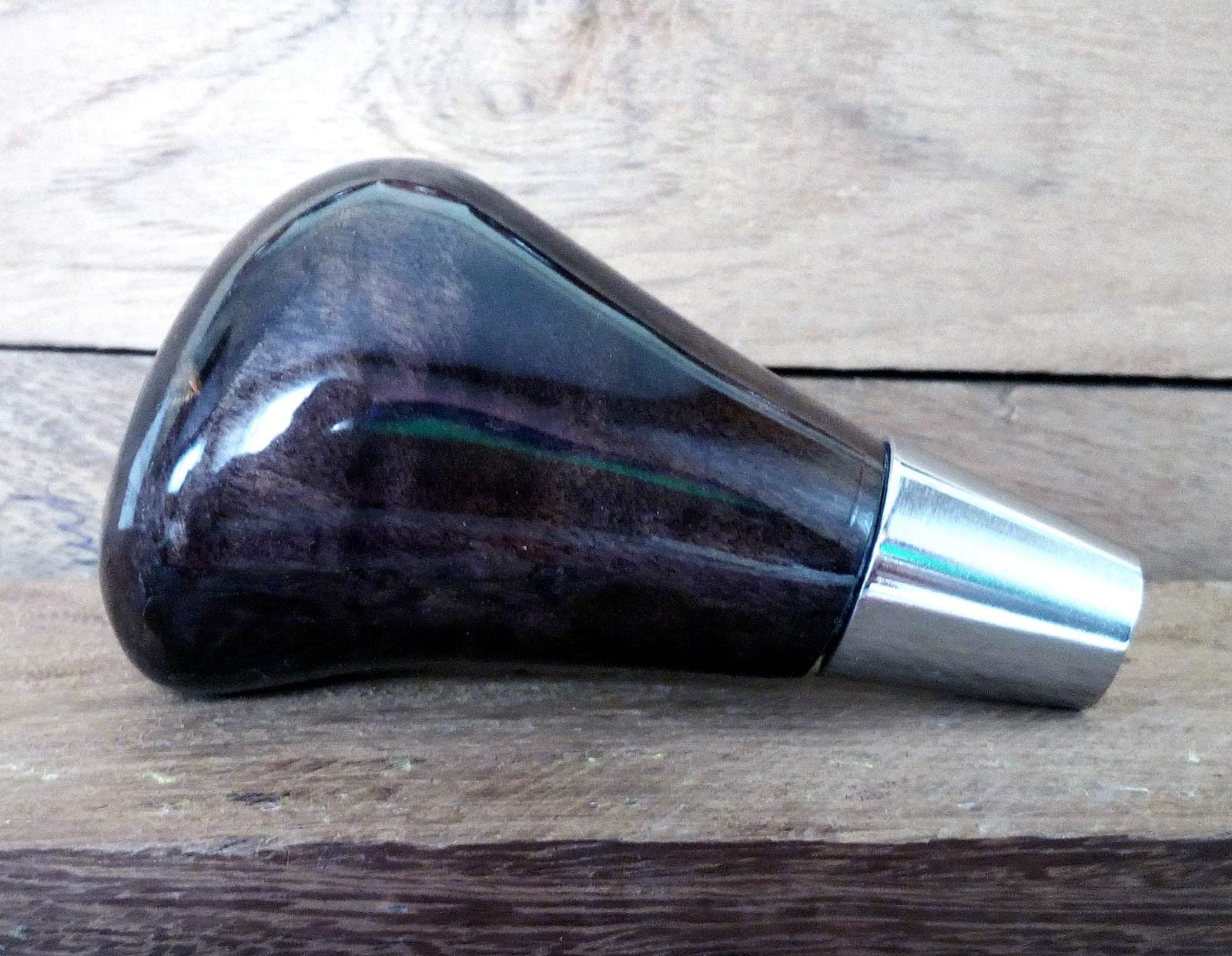 Mercedes Benz (1994 - 2005) Custom Made Black Ash Burl Wood Collet Tipo Manopola del cambio per cambio automatico