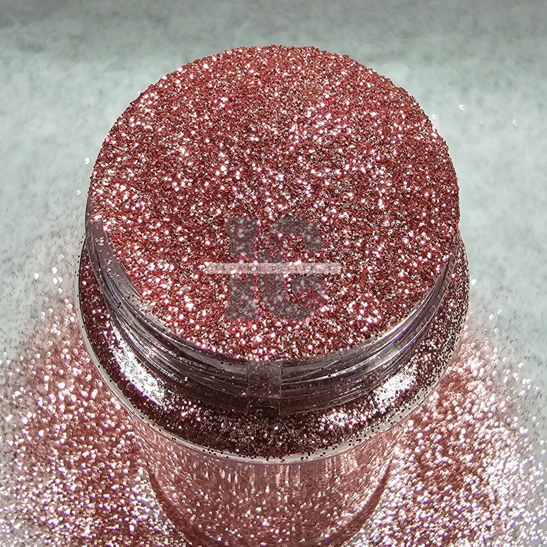DUSTY ROSE - Glitter oro rosa ultra fine / Glitter sabbia da spiaggia / Glitter oro sabbia / Glitter oro rosa metallizzato / Glitter oro rosa