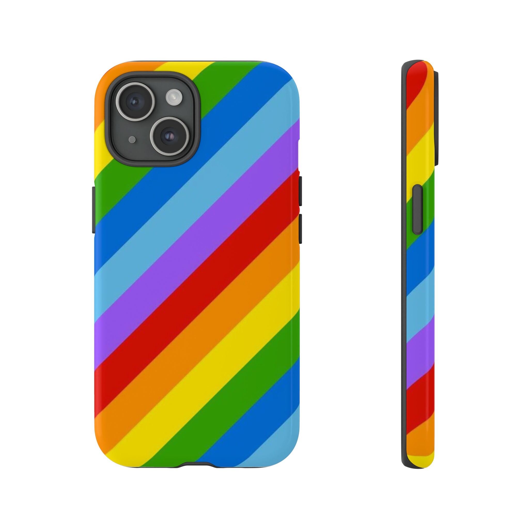 Custodia per telefono arcobaleno, custodia per telefono colorata, custodia per cellulare, custodia per telefono, cover per cellulare, custodia per tel