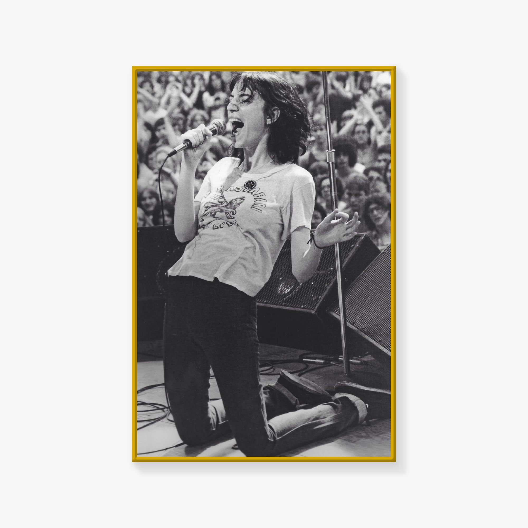 Poster di Patti Smith, stampa di poster musicali, poster della cantante, poster su tela, stampa artistica da parete, poster moderni per la decorazione