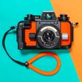 Testata a pressione - Fotocamera subacquea Nikonos V da 35 mm con obiettivo Nikkor 35 mm 1:2.5 Prime - Testata professionalmente / Funzionante