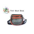 Tiny Bum Bag - borsa sottile con camere d'aria di pneumatici riciclati - shouder/marsupio