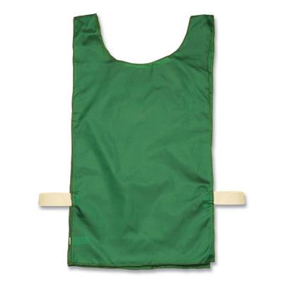 Champion NP1GN Heavyweight Pinnies, Nylon, One Size, Green, 12/Box - Box of 12