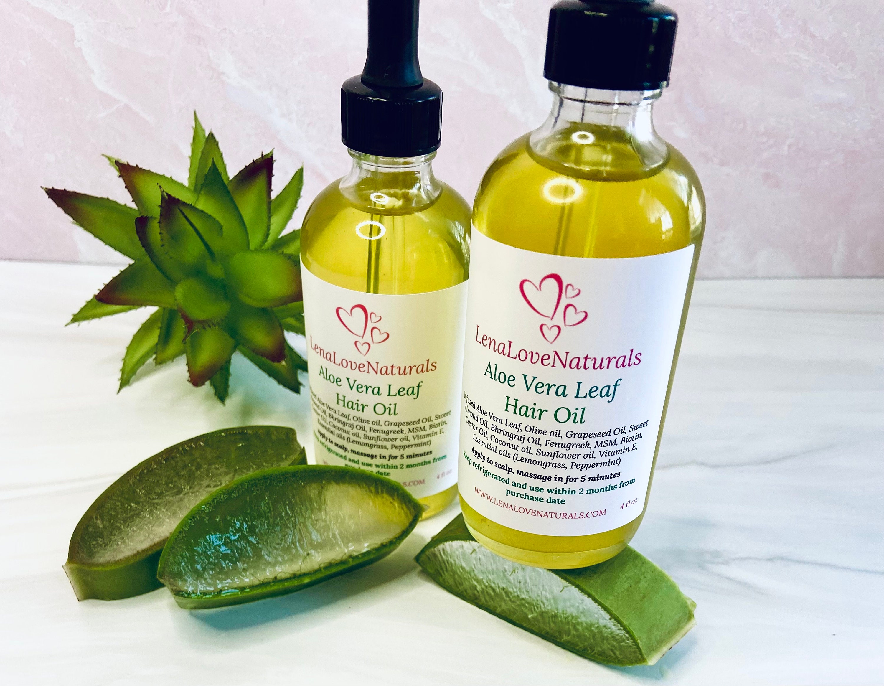 Olio di Aloe Vera Olio per la Crescita dei Capelli Olio di Aloe Vera Biologico infuso con Fieno Greco Olio Naturale per Capelli Olio Lenitivo per il C