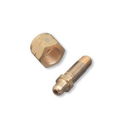 Western Enterprises Regulator Inlet Nut, Hydrogen, Natural Gas, Stainless Steel, CGA-350 (312-SS-82)