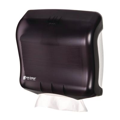 San Jamar Ultrafold Towel Dispenser, 11.5 x 6 x 11.5, Black (SJMT1750TBK)