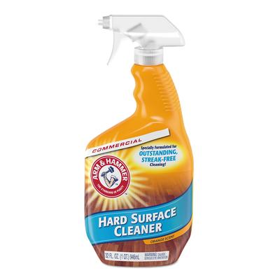 Arm & Hammer® 3320000554 Hard Surface Cleaner, Orange Scent, 32 oz Trigger Spray Bottle, 6/CT - Case of 6 CDC3320000554