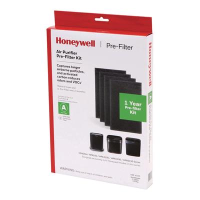 Honeywell Pre-Cut Carbon Pre-Filter, Box of 4 Filters (HWLHRFA100)