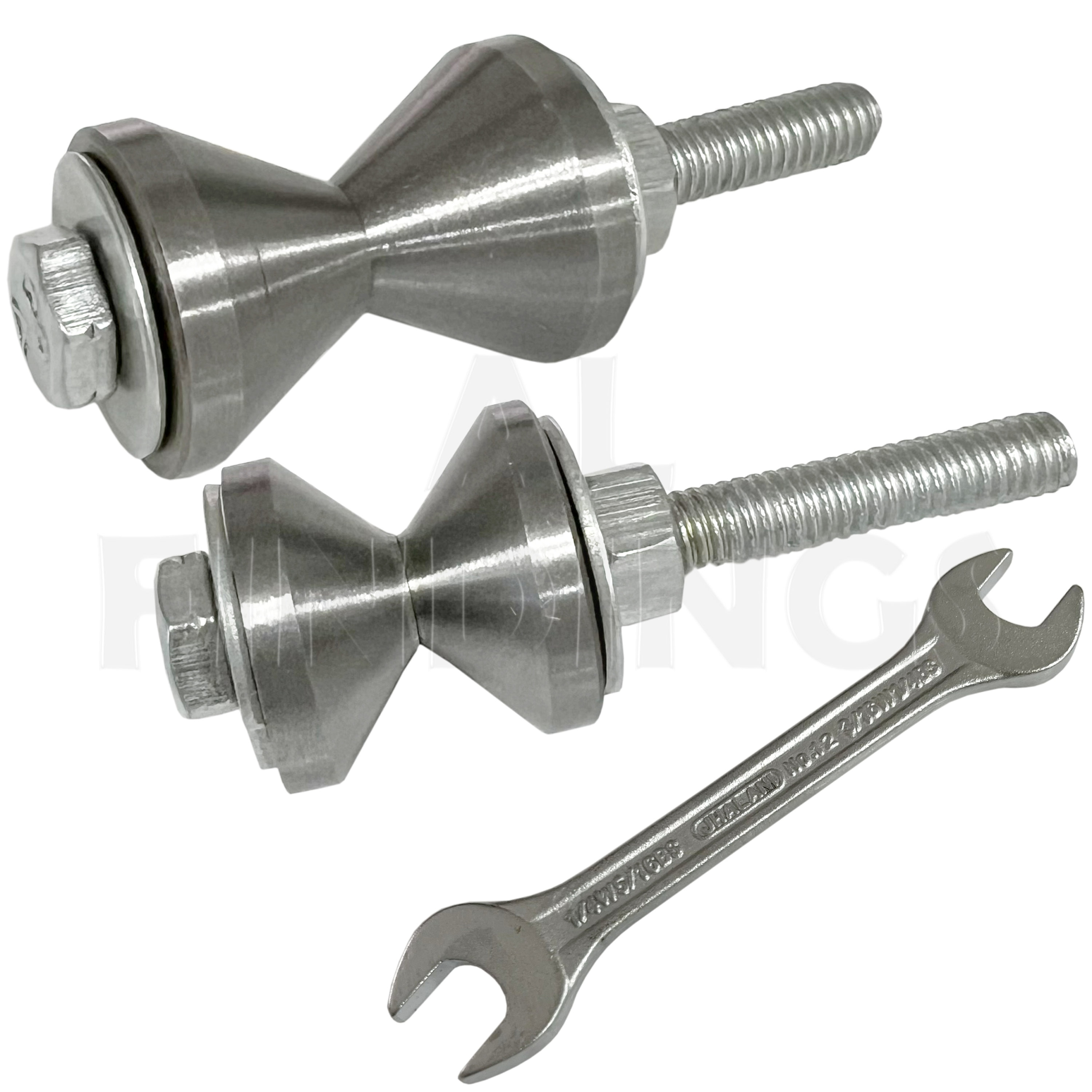 Nuovo set di 2 espansori per bordi di anelli Spinner / svasatori per anelli larghi e sottili / allargatore per anelli / anello per monete / anello per