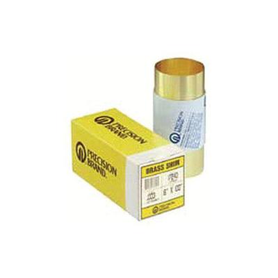 Precision Brand Brass Shim Stock Rolls, 0.0013