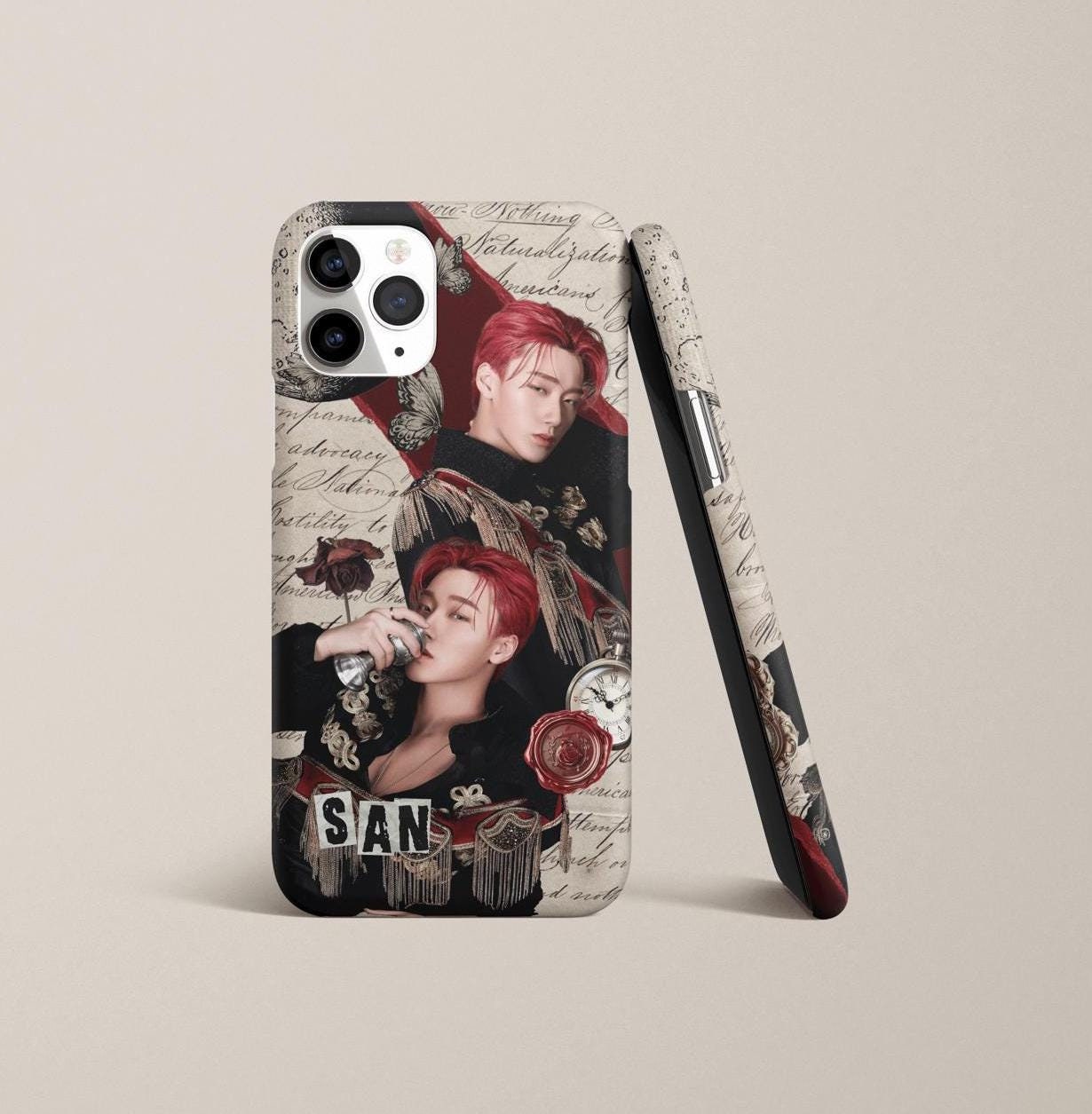 Custodia per telefono Ateez Custodia per telefono Kpop Custodia per telefono San Ateez Atiny Custodia per telefono K-pop Custodia per telefono KPOP Cu