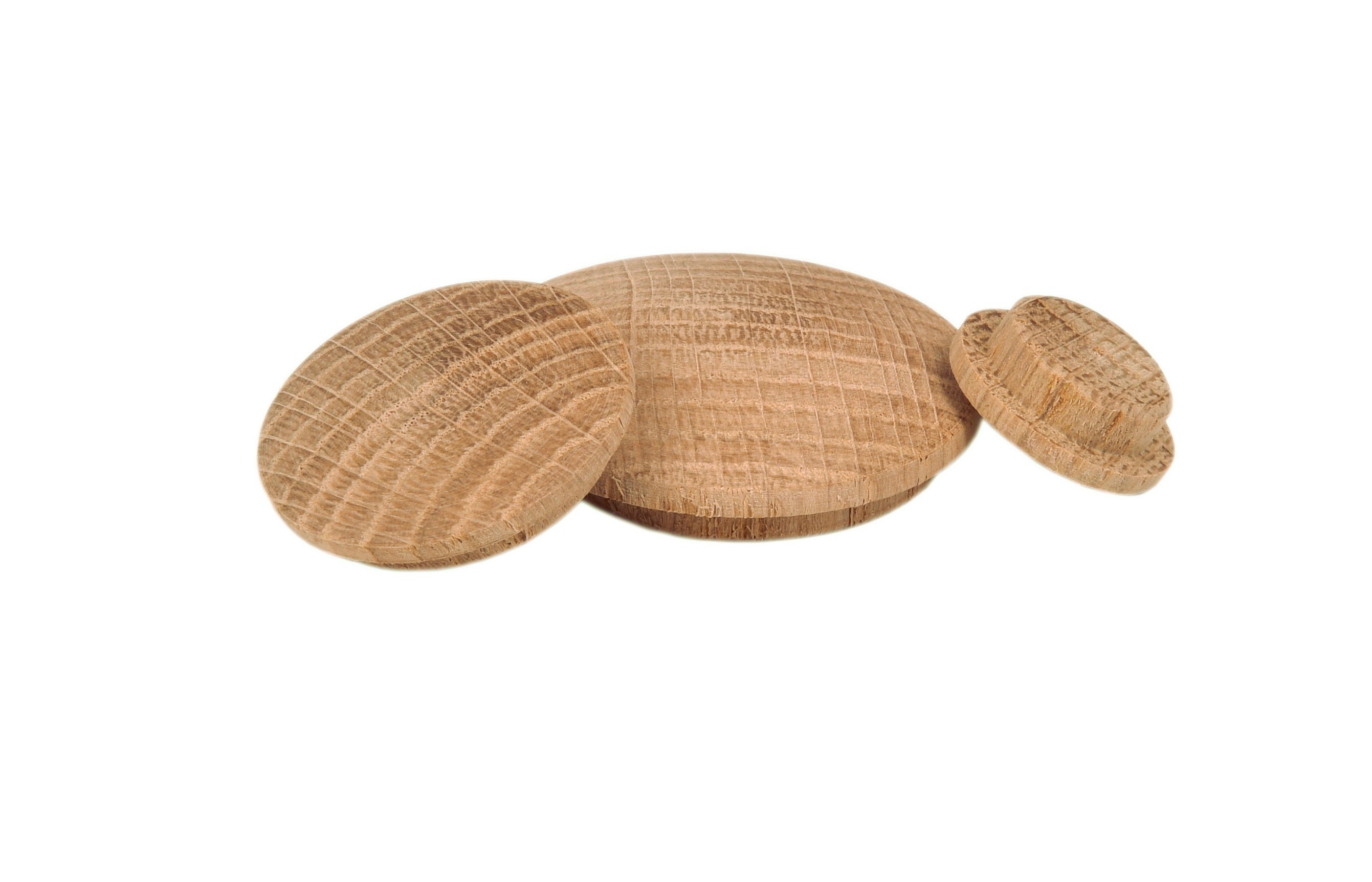 Tappi di copertura in legno, tappi di copertura in legno, tappi di copertura in legno di rovere [10-35 MM] foro [10 pezzi]