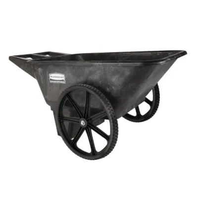 8.75 Cubic Foot, All-Weather, Big-Wheel Cart/Yard Cart/Lawn Cart/Wheelbarrow,