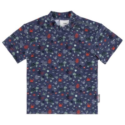 Sterntaler - Kid's Badeshirt Kurzarm Unterwasser - Lycra Gr 104 blau Image