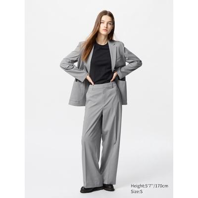 Uniqlo - Airsense Wide Trousers - Grey